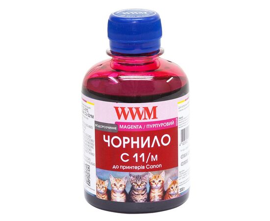 Чорнило WWM CANON CL441/511/513/CLI521/426 Magenta (C11/M)