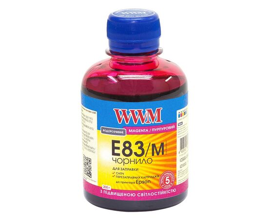 Чорнило WWM EPSON StPhoto R270/290 Magenta /NEW (E83/M)