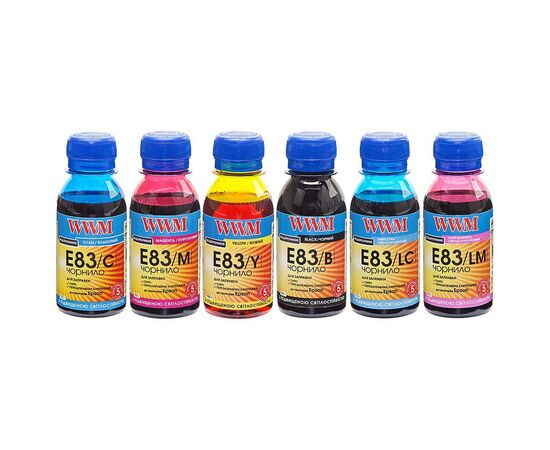Чернила WWM EPSON StPhoto R270/290 SET (E83SET-2)