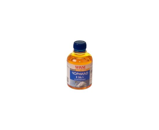 Чернила WWM EPSON XP-600/XP-605/XP-7005 (Yellow) (E26/Y)