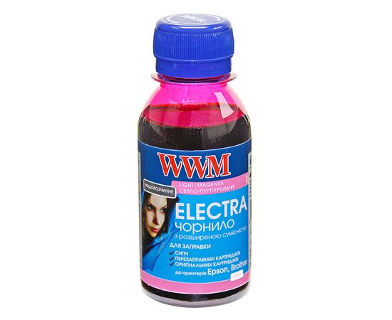 Чернила WWM EPSON UNIVERSAL ELECTRA 100ml Light Magenta (EU/LM-2)