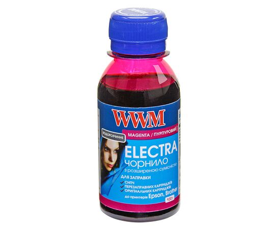 Чернила WWM EPSON UNIVERSAL ELECTRA 100ml Magenta (EU/M-2)