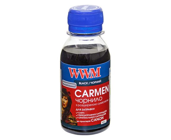 Чорнило WWM CANON UNIVERSAL CARMEN 100g black (CU/B-2)