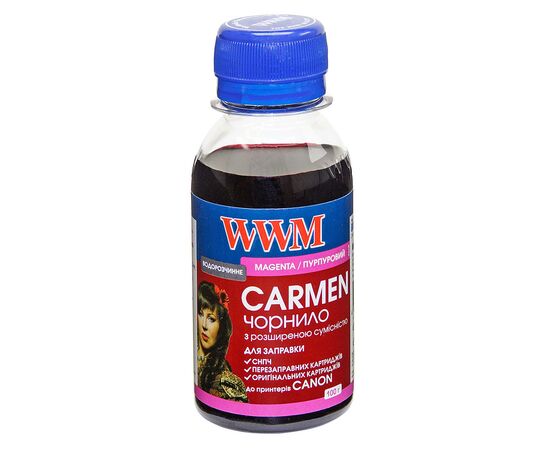 Чернила WWM CANON UNIVERSAL CARMEN 100g Magenta (CU/M-2)