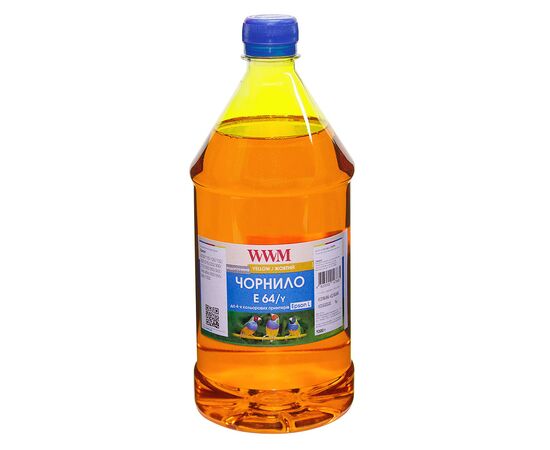 Чернила WWM EPSON L110/L210/L355 1000g Yellow (E64/Y-4)