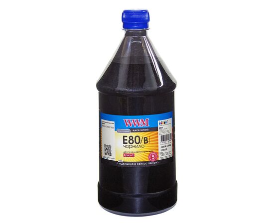 Чорнило WWM Epson L800 1000г Black (E80/B-4)
