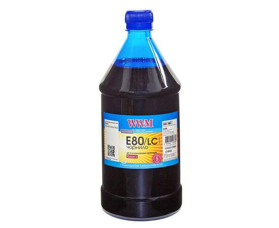 Чорнило WWM Epson L800 1000г Light Cyan (E80/LC-4)