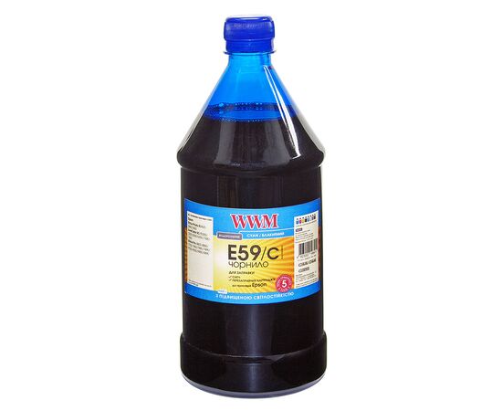 Чернила WWM Epson StPro 7700/9700/9890 1000г Cyan Water-soluble (E59/C-4)