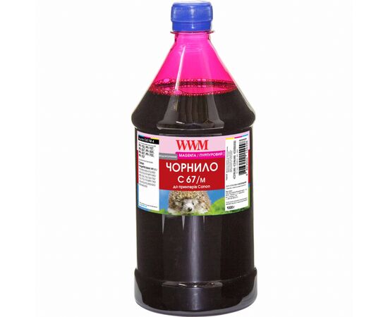Чернила WWM Canon IPF-107 1000г Magenta IPF-107M (C67/M-4)