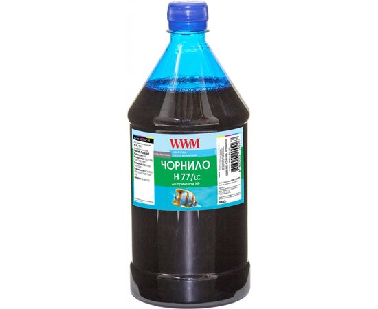 Чернила WWM HP №177/85 1000г Light Cyan (H77/LC-4)