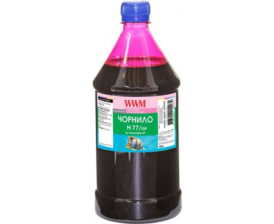 Чернила WWM HP №177/85 1000г Light Magenta (H77/LM-4)