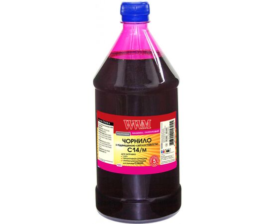 Чернила WWM Canon CLI-451M/CLI-471M 1000г Magenta (C14/M-4)