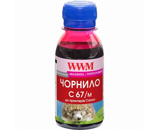 Чернила WWM Canon PFI-107 100г Magenta PFI-107M (C67/M-2)