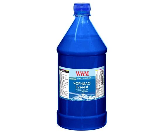 Чорнило WWM EVEREST для Epson 1000г Cyan Pigment (EP02/CP-4)