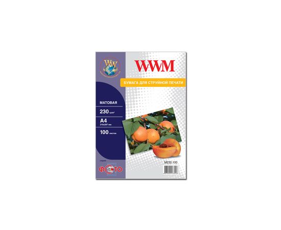 Фотопапір WWM A4 (M230.100)