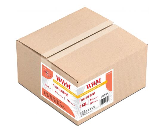 Фотобумага WWM A4 Glossy 150г, 500cn (G150.500), изображение 2 Фотобумага WWM A4 Glossy 150г, 500cn (G150.500), изображение 2