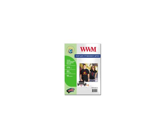 Бумага WWM A3 Termotransfers/Black (TD175.A3.10)