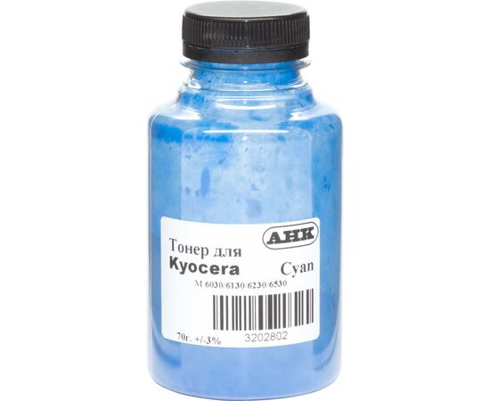 Тонер Kyocera Mita ECOSYS M6030/M6130/M6230/M6530, 70г Cyan AHK (3202802)