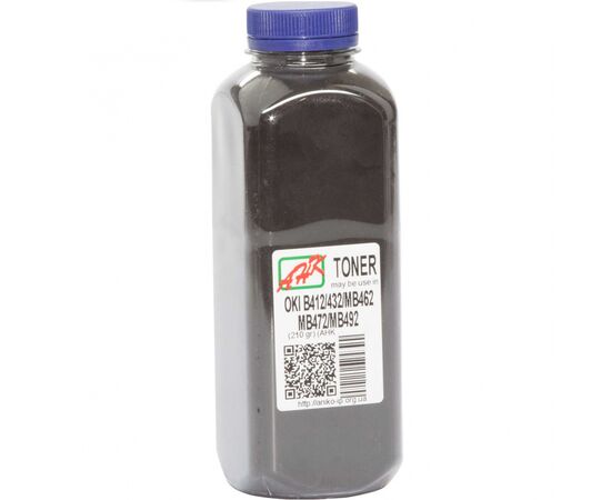 Тонер OKI B412/432/MB462, 210г Black AHK (3202468)