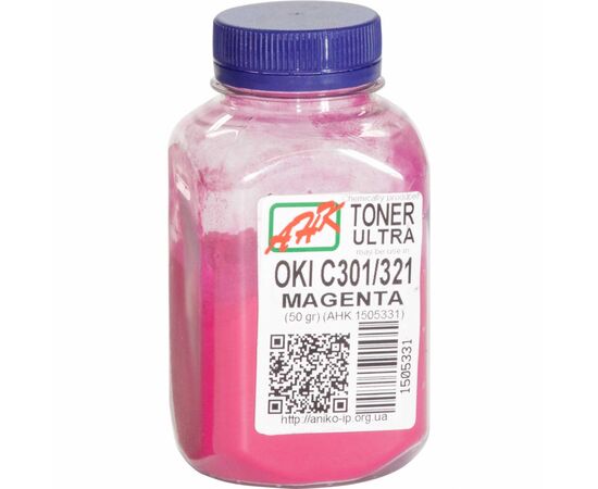 Тонер OKI C301/321, 50г Magenta AHK (1505331)