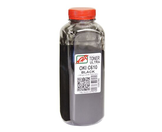 Тонер OKI C610 , 190г Black ULTRA COLOR AHK (1505365)