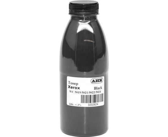 Тонер Xerox WC 5019/5021/5022, 240г Black AHK (3202624)