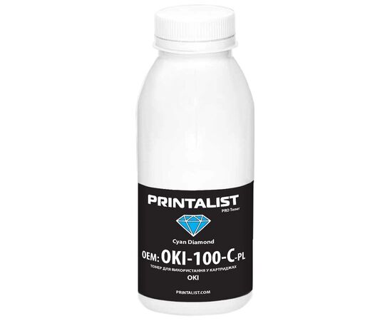 Тонер OKI Universal 100г Cyan Printalist (OKI-100-C-PL)