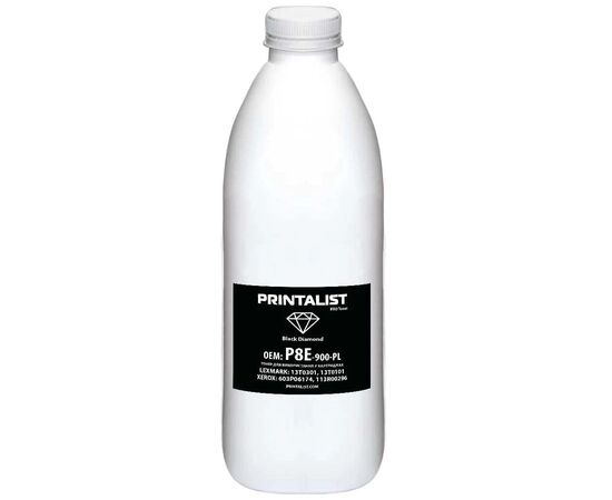 Тонер Xerox P8e/Optra E310 бутль 900г Black Printalist (P8E-900-PL)