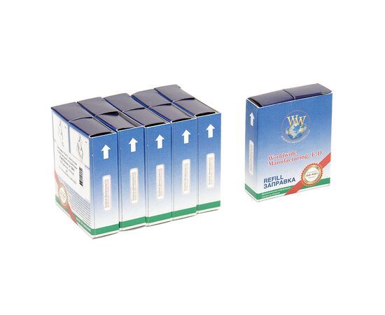 Лента к принтерам 13мм х 5м STD к. Black*5шт WWM (R13.5S5)