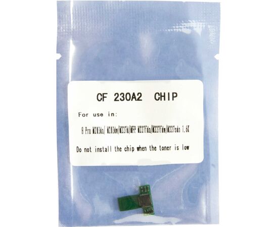 Чип для картриджа HP LJ Pro M203/M227 1.6К Black WWM (JYD-HCF230A2)