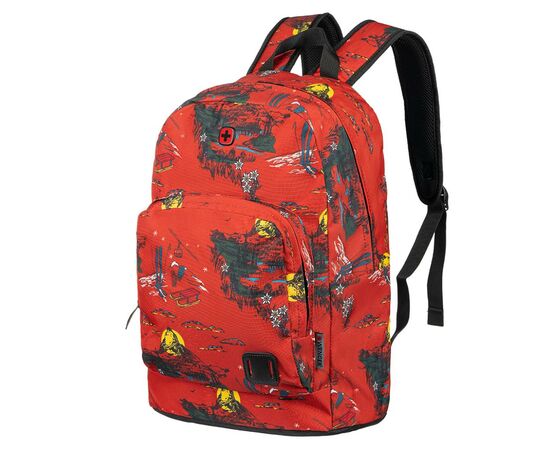 Рюкзак для ноутбука Wenger 16" Crango, Rust Alps Print (610194), зображення 10 Рюкзак для ноутбука Wenger 16" Crango, Rust Alps Print (610194), зображення 10
