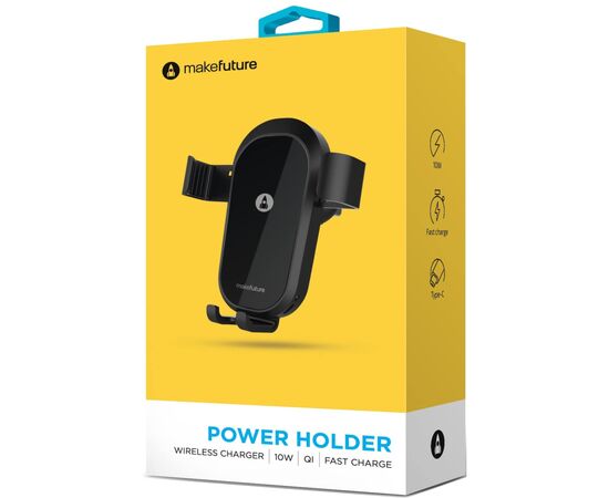 Зарядное устройство MakeFuture Wireless PowerHolder 10Вт (MQI-P101WH)
