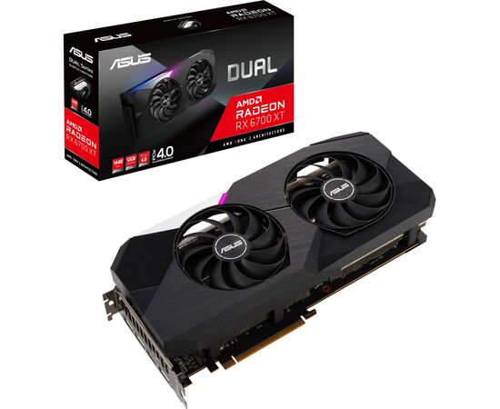 Відеокарта ASUS Radeon RX 6700 XT 12Gb DUAL (DUAL-RX6700XT-12G)