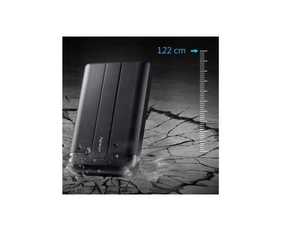 Внешний жесткий диск 2.5" 2TB Apacer (AP2TBAC732B-1), изображение 7 Внешний жесткий диск 2.5" 2TB Apacer (AP2TBAC732B-1), изображение 7