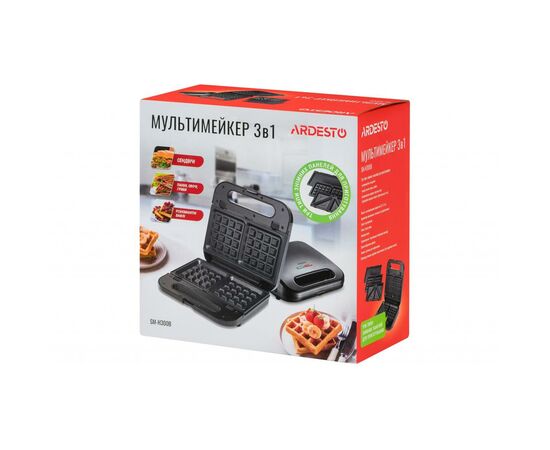 Сэндвичница Ardesto SM-H300B, изображение 6 Сэндвичница Ardesto SM-H300B, изображение 6
