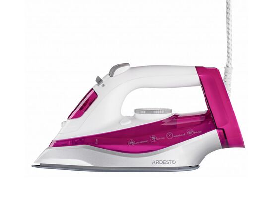 Праска Ardesto IR-C2230-BUR / 2200Вт /300мл/пар/самоочищення /антикапля /ке (IR-C2230-BUR), зображення 2 Праска Ardesto IR-C2230-BUR / 2200Вт /300мл/пар/самоочищення /антикапля /ке (IR-C2230-BUR), зображення 2