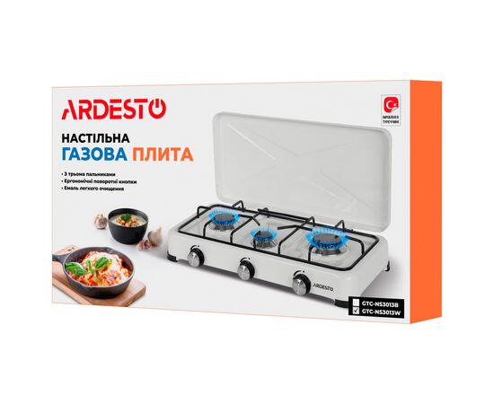 Настільна плита Ardesto GTC-NS3013W, зображення 8 Настільна плита Ardesto GTC-NS3013W, зображення 8