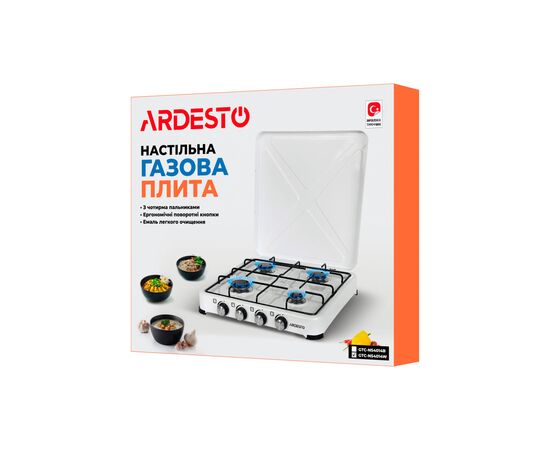 Настільна плита Ardesto GTC-NS4014W, зображення 8 Настільна плита Ardesto GTC-NS4014W, зображення 8