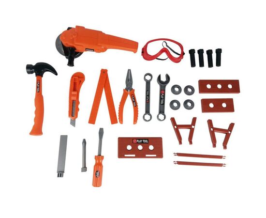Игровой набор Tool Set Болгарка с набором инструментов 22 шт (KY1068-112D), изображение 2 Игровой набор Tool Set Болгарка с набором инструментов 22 шт (KY1068-112D), изображение 2