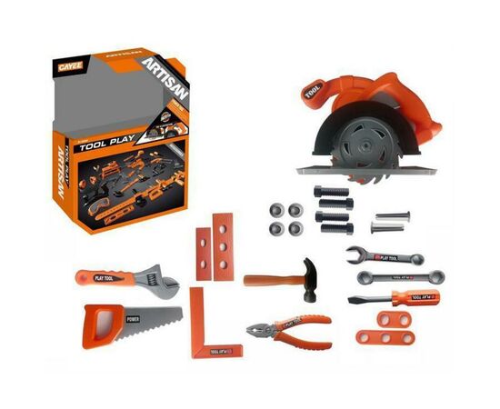 Игровой набор Tool Set Пила циркулярная с набором инструментов 23 шт (KY1068-113F)
