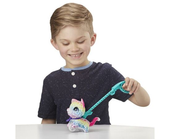Интерактивная игрушка Hasbro Furreal Friends Маленький питомец на поводке Котенок (E3503_E4776), изображение 5 Интерактивная игрушка Hasbro Furreal Friends Маленький питомец на поводке Котенок (E3503_E4776), изображение 5