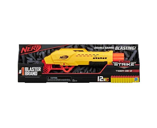 Игрушечное оружие Hasbro NERF Бластер Альфа Страйк Тигр (E7561), изображение 2 Игрушечное оружие Hasbro NERF Бластер Альфа Страйк Тигр (E7561), изображение 2