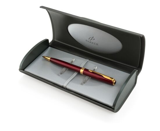 Ручка шариковая Parker P РШ Sonnet K31R GT красный лак (K31R GT), изображение 3 Ручка шариковая Parker P РШ Sonnet K31R GT красный лак (K31R GT), изображение 3