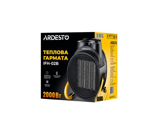 Обогреватель Ardesto IFH-02B, изображение 2 Обогреватель Ardesto IFH-02B, изображение 2