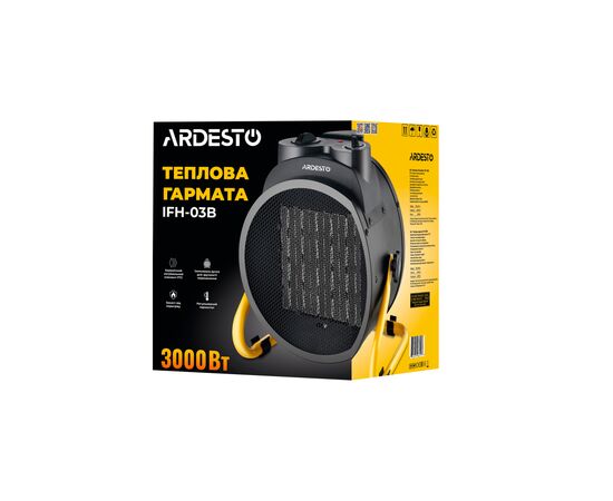 Обогреватель Ardesto IFH-03B, изображение 2 Обогреватель Ardesto IFH-03B, изображение 2