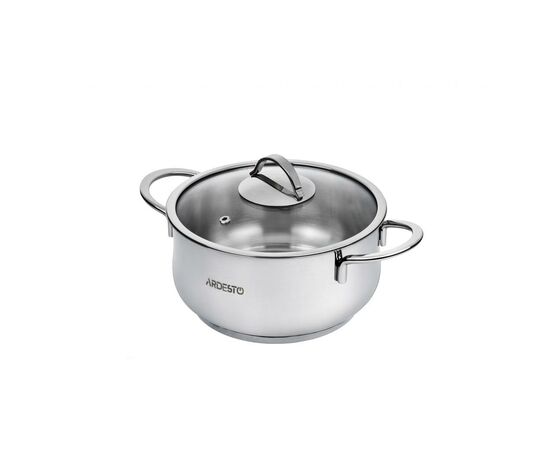 Кастрюля Ardesto Black Mars с крышккой 2,3 л (AR0723S)