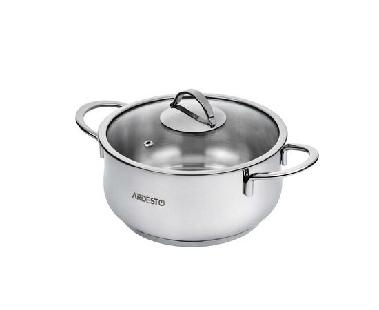 Кастрюля Ardesto Black Mars с крышккой 3,0 л (AR0730S)