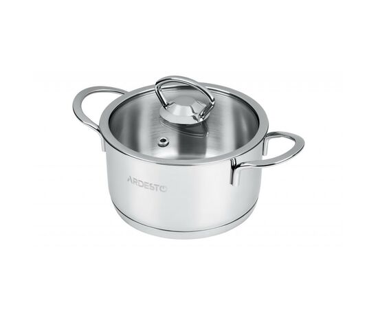 Каструля Ardesto Luna с крышкой 1,2 л (AR0612S)