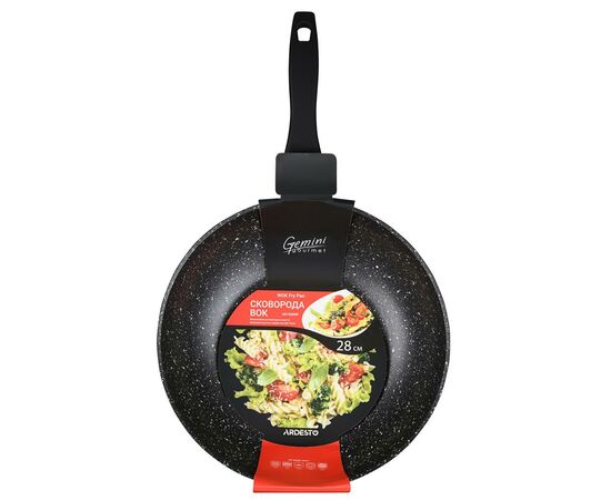 Сковорода Ardesto Gemini Gourmet Anzio WOK 28 см (AR1928WF), изображение 4 Сковорода Ardesto Gemini Gourmet Anzio WOK 28 см (AR1928WF), изображение 4