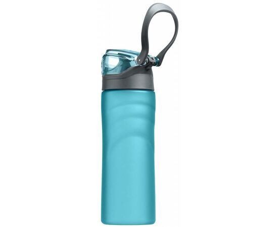 Пляшка для води Ardesto Matte Bottle 600 мл Blue (AR2205PB), зображення 2 Пляшка для води Ardesto Matte Bottle 600 мл Blue (AR2205PB), зображення 2